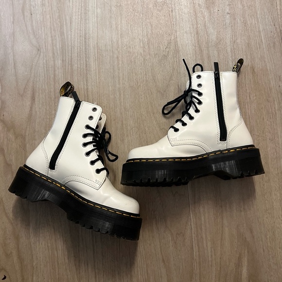 Dr. Martens Jadon Boots White - Picture 2 of 6